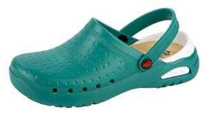 Green Washable clogs